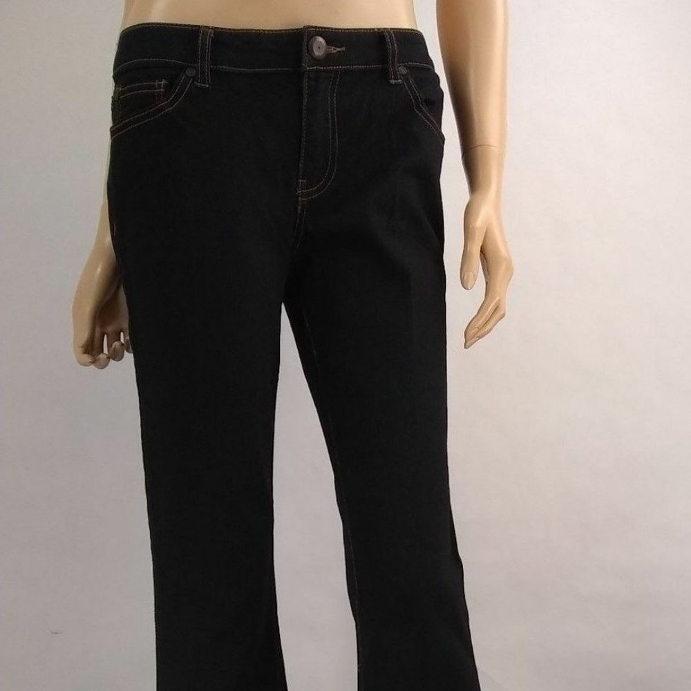 Copper Key Women's Stretch Dark Wash Bootcut Jeans Size 9 34 inseam